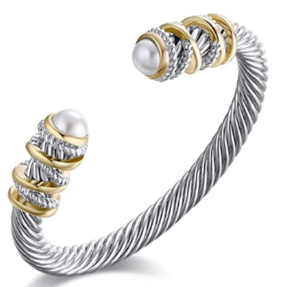 Unique Twisted Cable Bracelet